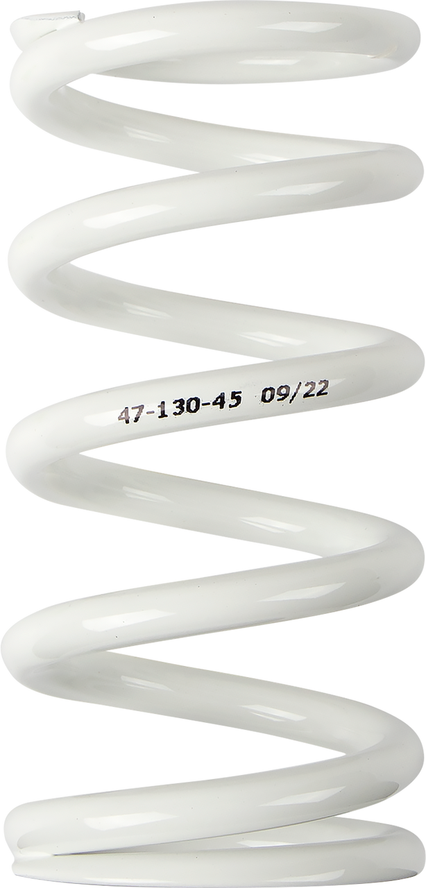 MOOSE OFFROAD Shock Spring - 47 mm OD - 45 n/mm - White 1312-0945