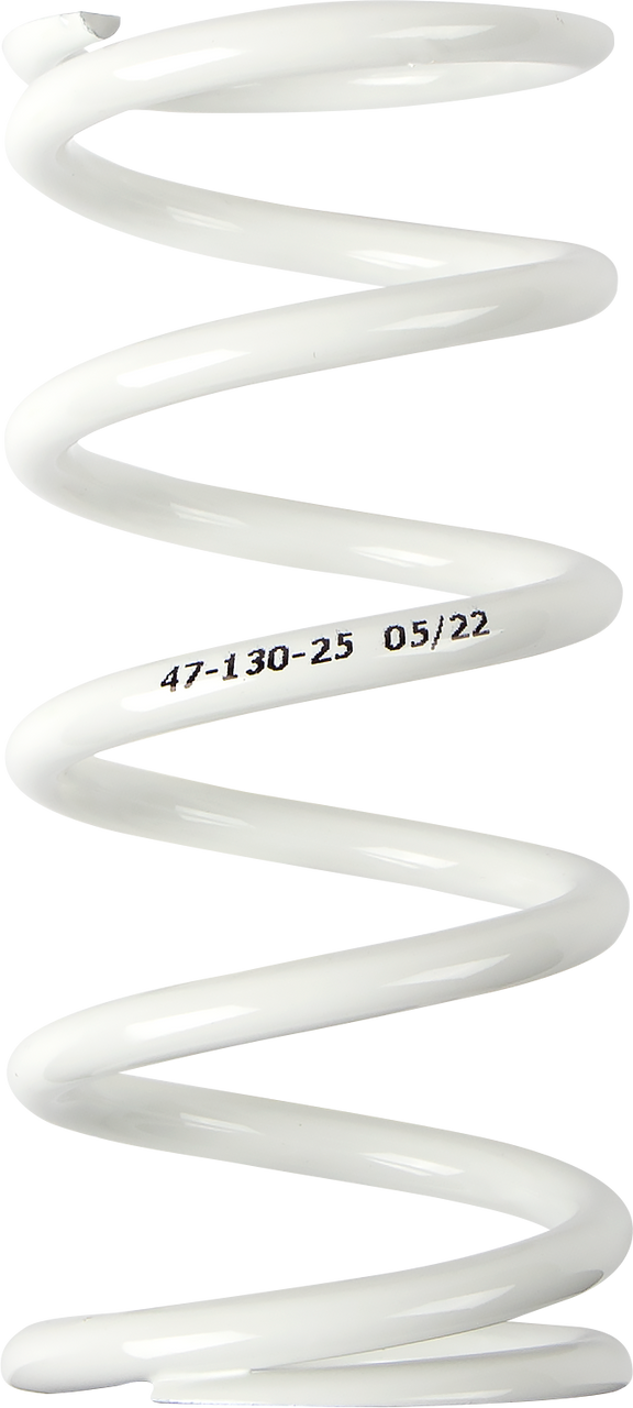 MOOSE OFFROAD Shock Spring - 47 mm OD - 25 n/mm - White 1312-0941