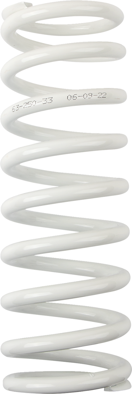 MOOSE OFFROAD Shock Spring - 63 mm OD - 33 n/mm - White 1312-1028