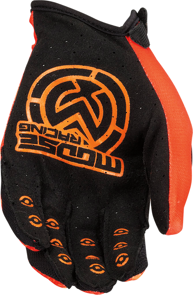 MOOSE OFFROAD Youth SX1™ Gloves - Orange - Large 3332-1756