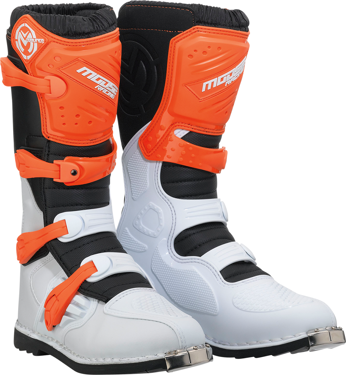 MOOSE OFFROAD Qualifier Boots - Orange - Size 13 3410-2623