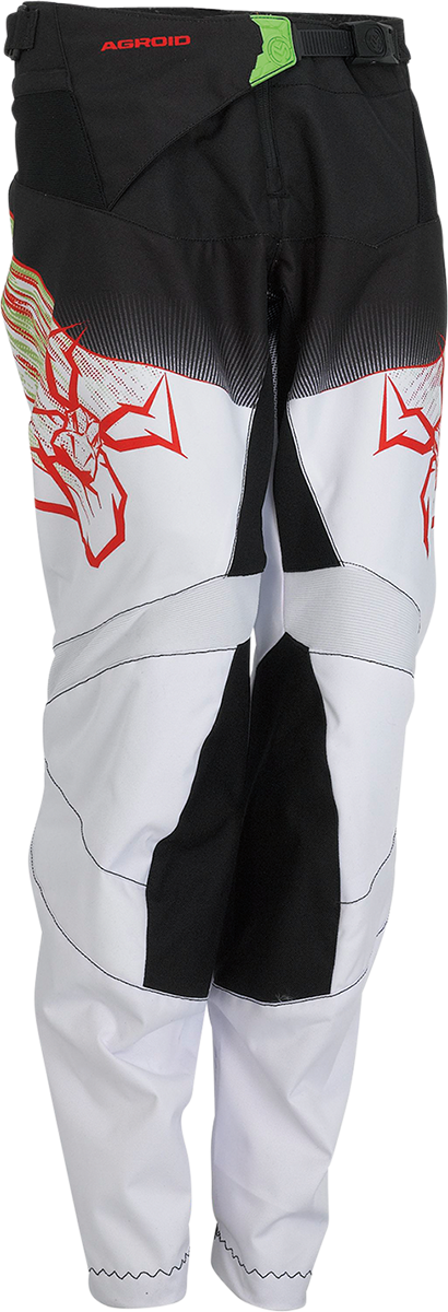 MOOSE OFFROAD Youth Agroid Pants - Green/Red/Black - US 22 2903-2275