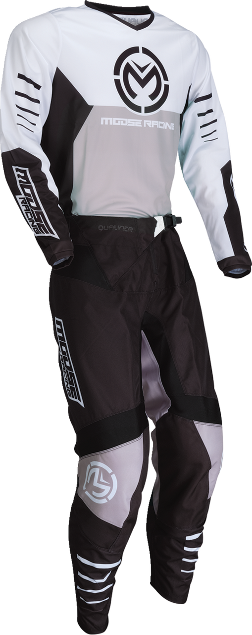MOOSE OFFROAD Qualifier® Jersey - Black/White - 2XL 2910-8155