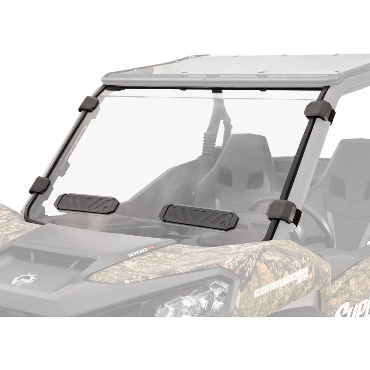 Can Am Maverick Sport Scratch Resistant Vented Full Windshield | SuperATV