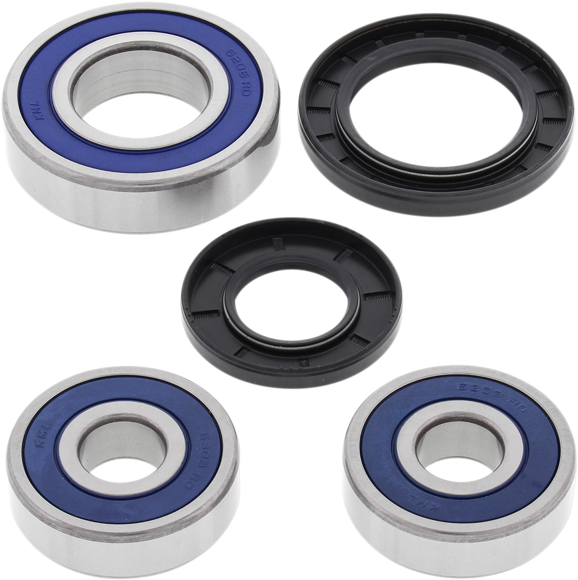 ALL BALLS Wheel Bearing Kit - Rear - '81-'05 Kawasaki 25-1285