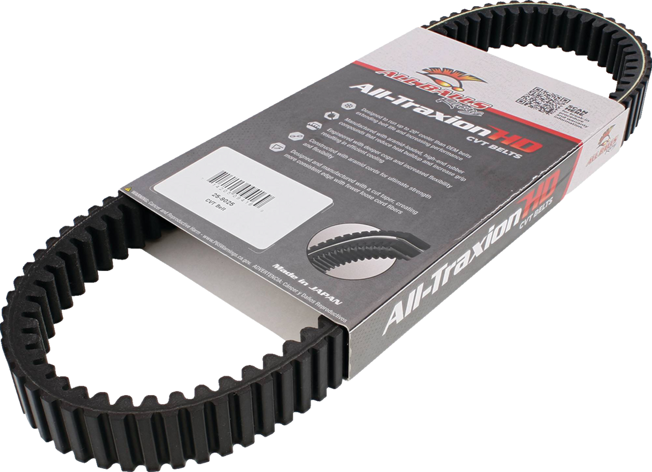 ALL BALLS Belt - All Traxion - CVT - Heavy-Duty - Ranger 570/1000 25-9025