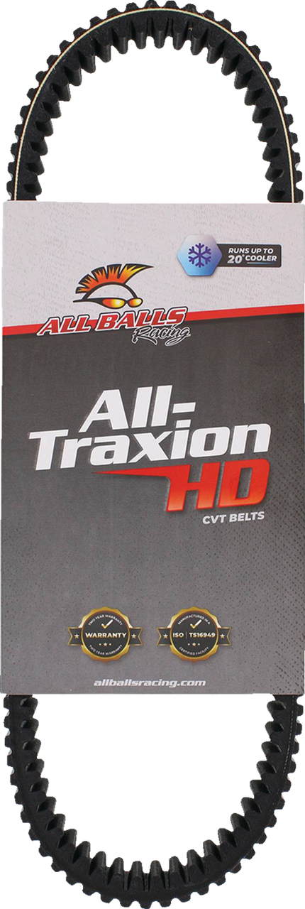 ALL BALLS Belt - All Traxion - CVT - Heavy-Duty - Ranger 570/1000 25-9025