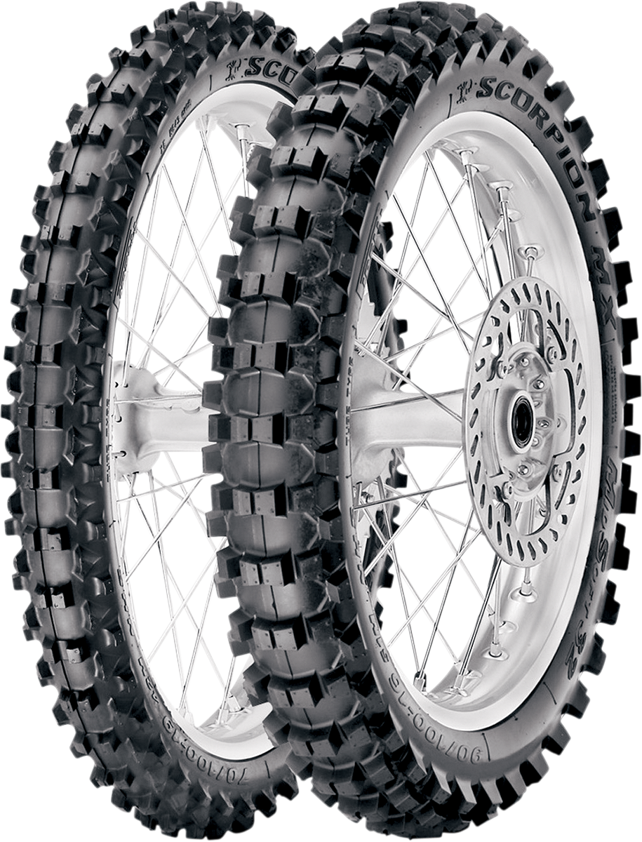 PIRELLI Tire - Scorpion™ MX32 Mid Soft - Rear - 90/100-16 - 51M 4238300