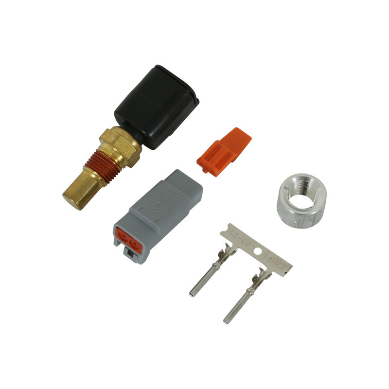 AEM Universal 1/8in PTF Water/Coolant/Oil Temperature Sensor Kit w/ Deutsch Style Connector