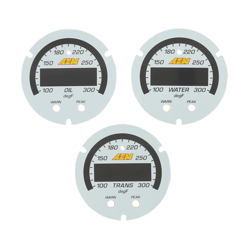 AEM X-Series Temperature Gauge Accessory Kit