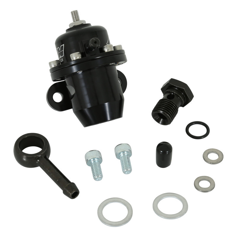 AEM 86-93 Acura / 95-98 TL / 88-91 Civic/CRX / 92-01 Prelude Black Adjustable Fuel Pressure Regulato