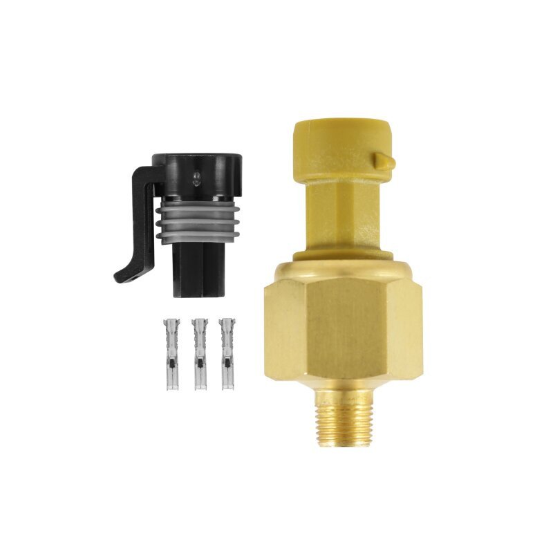 AEM 150 PSIg MAP Brass Sensor Kit (Includes 150 PSIg Brass Sensor & 12in Flying Lead Connector)