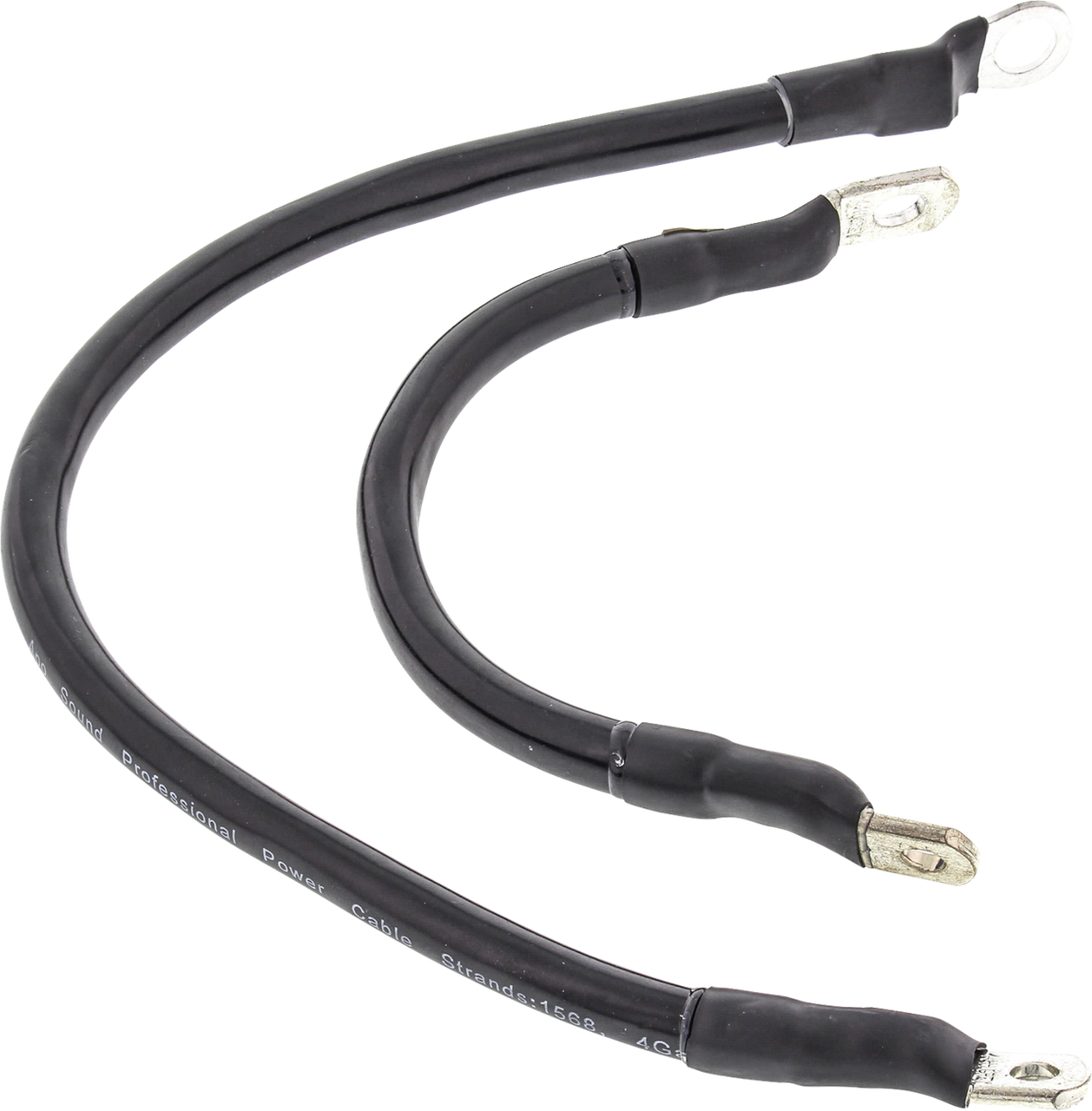 ALL BALLS Battery Cable Kit - Black 79-3006-1