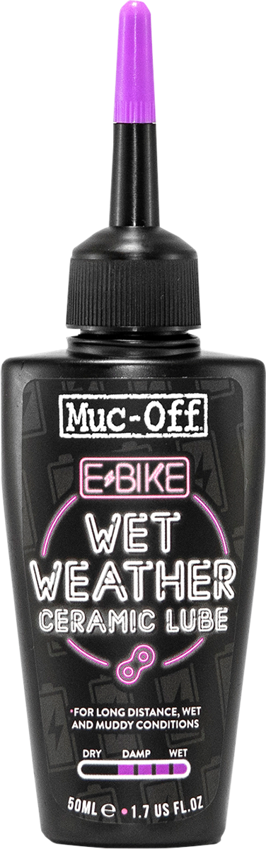 MUC-OFF USA E-Bike Chain Lube - Wet - 50 ml 1105US