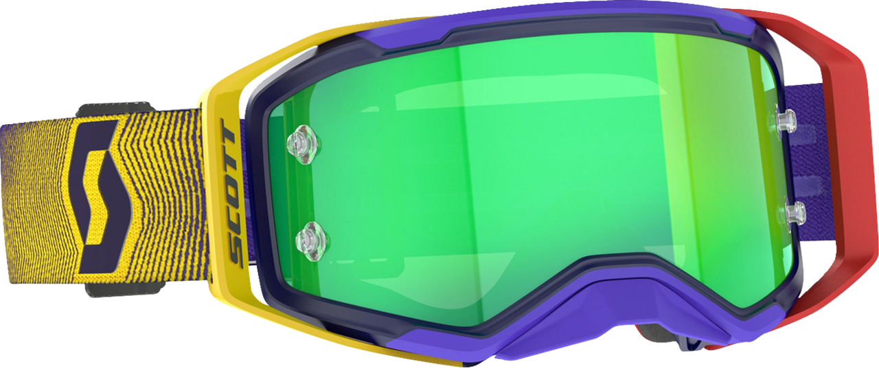 SCOTT Prospect 2.0 Goggle - Red/Yellow - Green Chrome Works Lens 421471-1648279