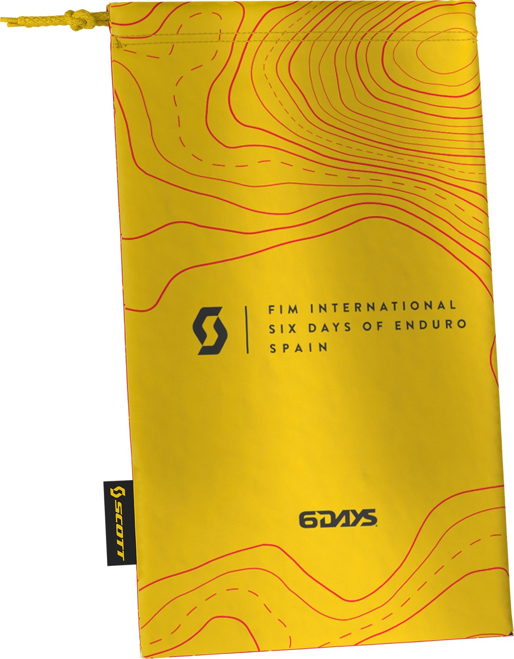 SCOTT Prospect Goggle - 6DAYS® Spain - Red/Yellow - Yellow Chrome Lens 423028-1648289