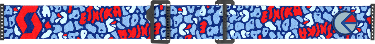 SCOTT Prospect Goggle - Ethika - Blue/Red - Silver Chrome Works Lens 422080-1105269