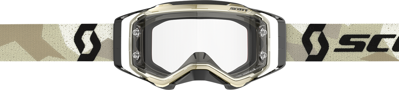 SCOTT Prospect Sand Dust Goggle - Camo Beige/Black - Light Sensitive - Gray Works Lens 272826-7431327