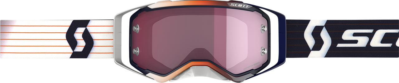 SCOTT Prospect Amplifier Goggle - Blue/White - Rose Works Lens 285536-1006352