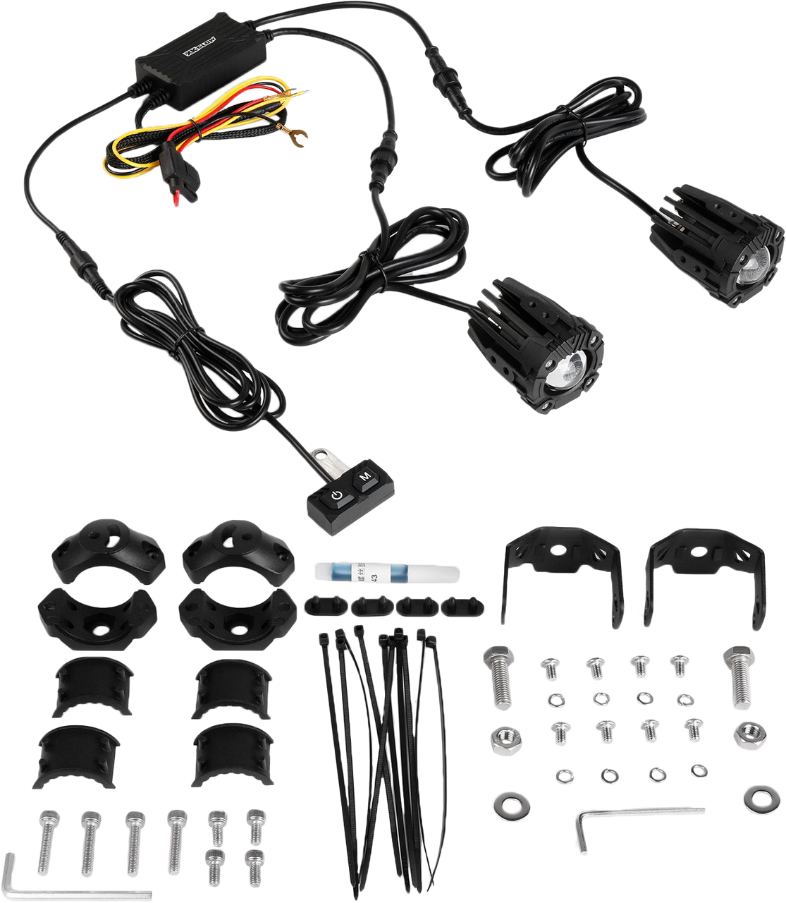 Dual Led Driving Light 2in White/Amber