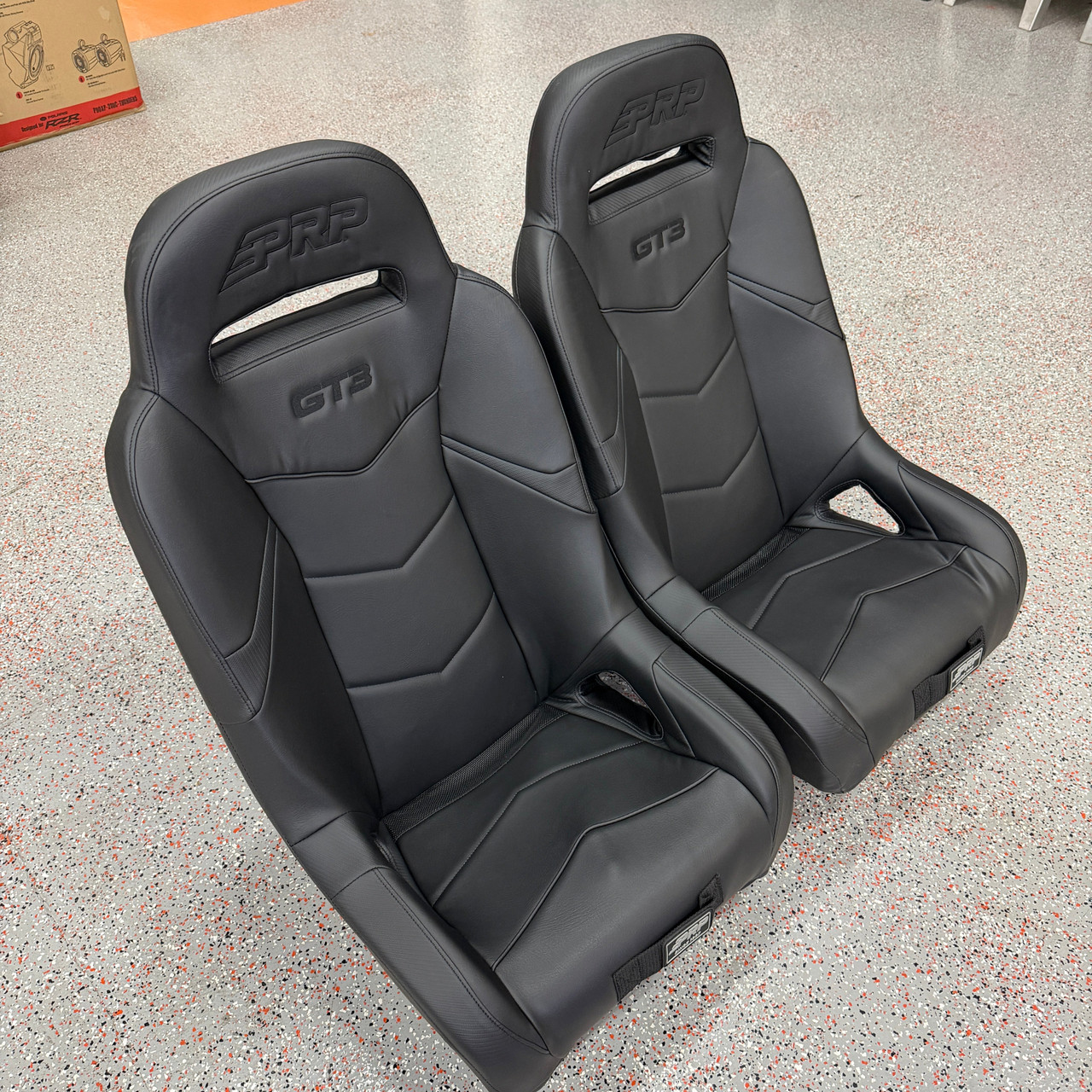 Pair of PRP GT3 Rear RZR Seats (Heated Included)