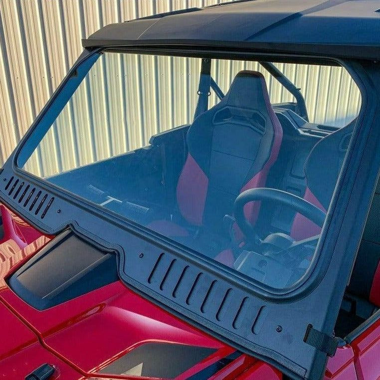 Honda Talon Vented Glass Front Windshield | Bent Metal