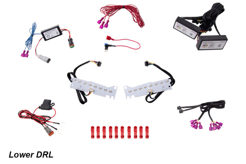 Diode Dynamics 17-20 Chevrolet Camaro ZL1 RGBWA Lower DRL Boards