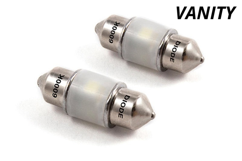 Diode Dynamics 29mm HP6 LED Bulb Warm - White (Pair)