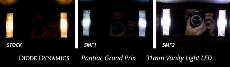 Diode Dynamics 31mm HP6 LED Bulb LED - Cool - White (Pair)