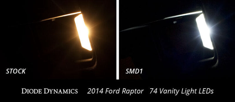 Diode Dynamics 74 SMD1 LED - Amber (Pair)