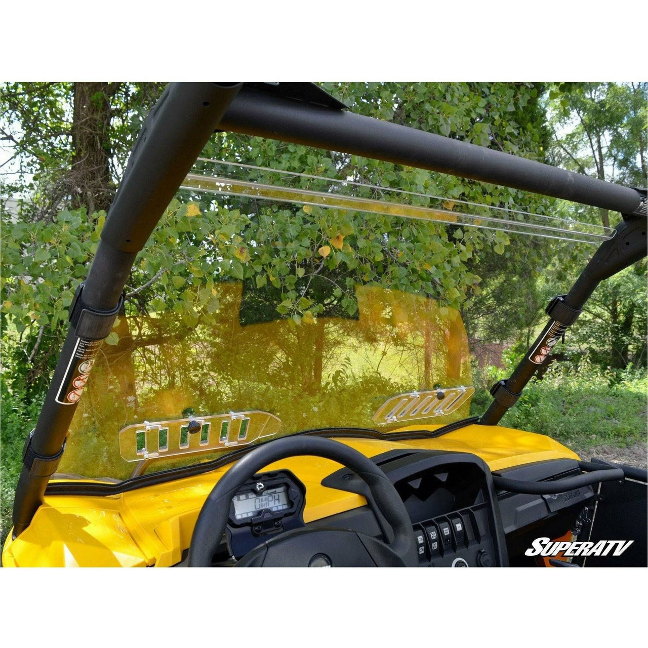 Can Am Commander Vented Full Windshield | SuperATV