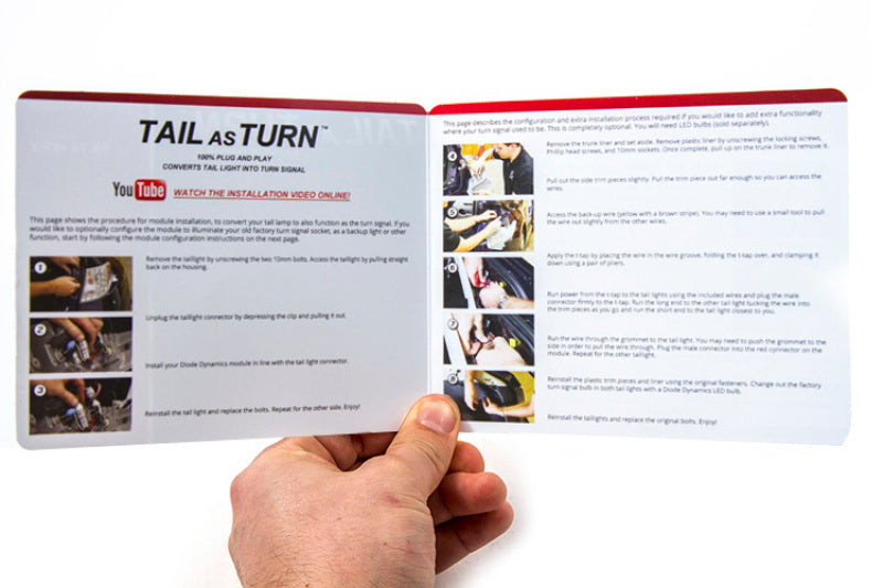 Diode Dynamics 08-14 Subaru WRX/STi Hatchback Tail as Turn +Backup Module (USDM) Stage 2