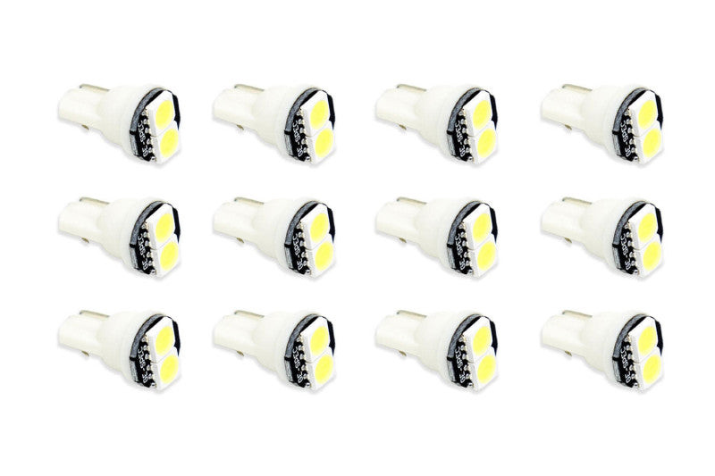 Diode Dynamics 194 LED Bulb SMD2 LED Warm - White Set of 12