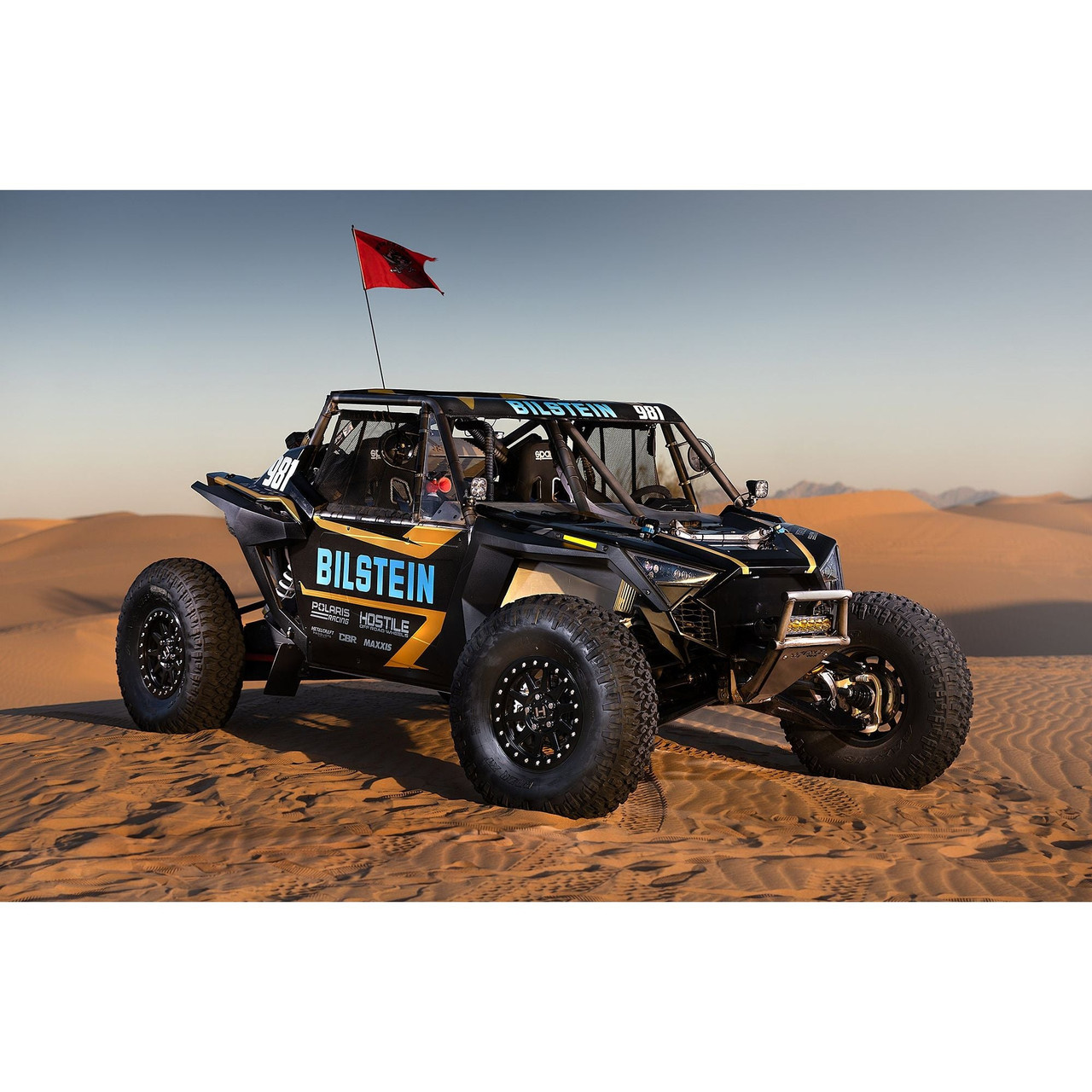 HF23 Baja UTV Forged Beadlock Wheel (Satin Black) | Hostile