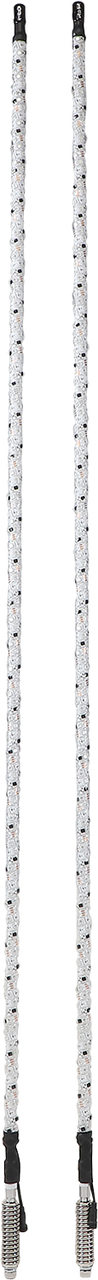 WHIPITLIGHTRODS 5' Light Rod Whip - Pair - Chase - White SB-CHSBTR-252