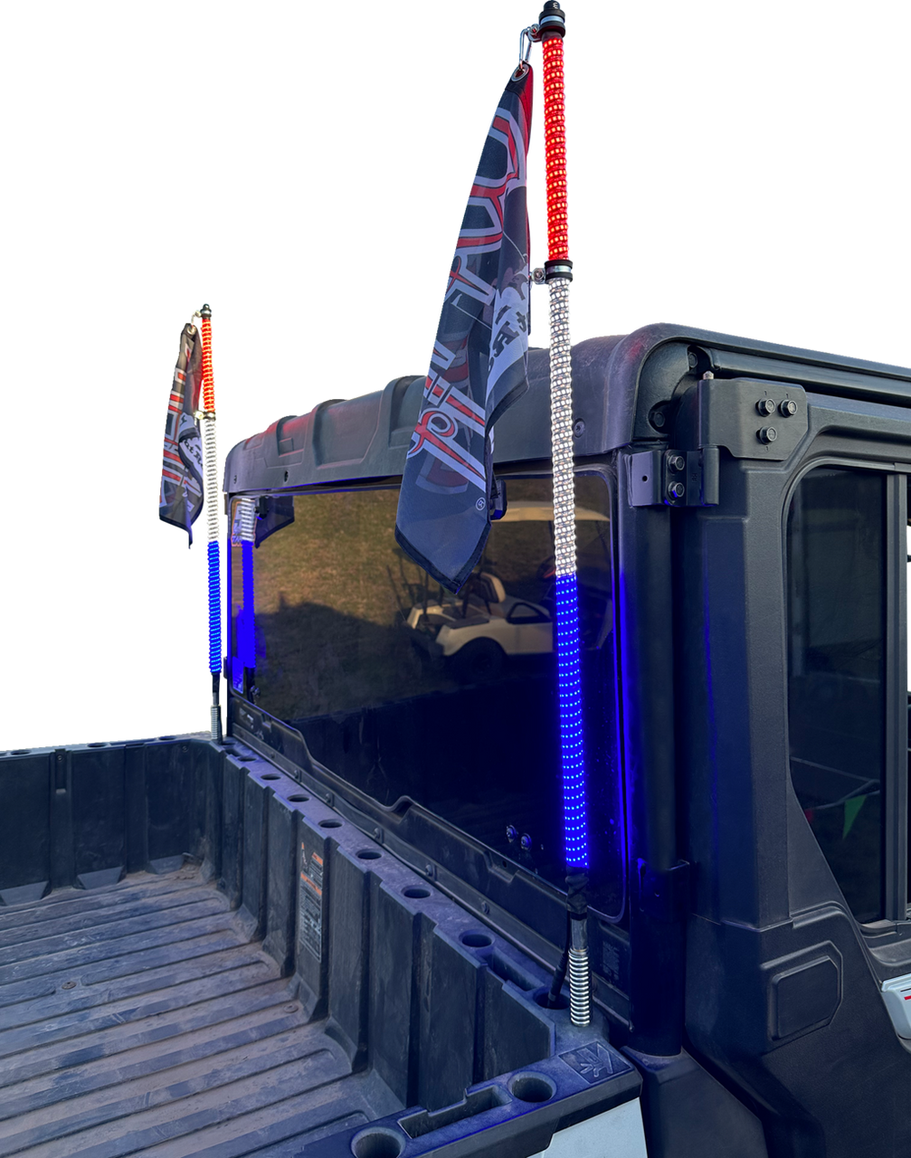 WHIPITLIGHTRODS 3' Light Rod - Whip - Red/White/Blue SB-RWB-132