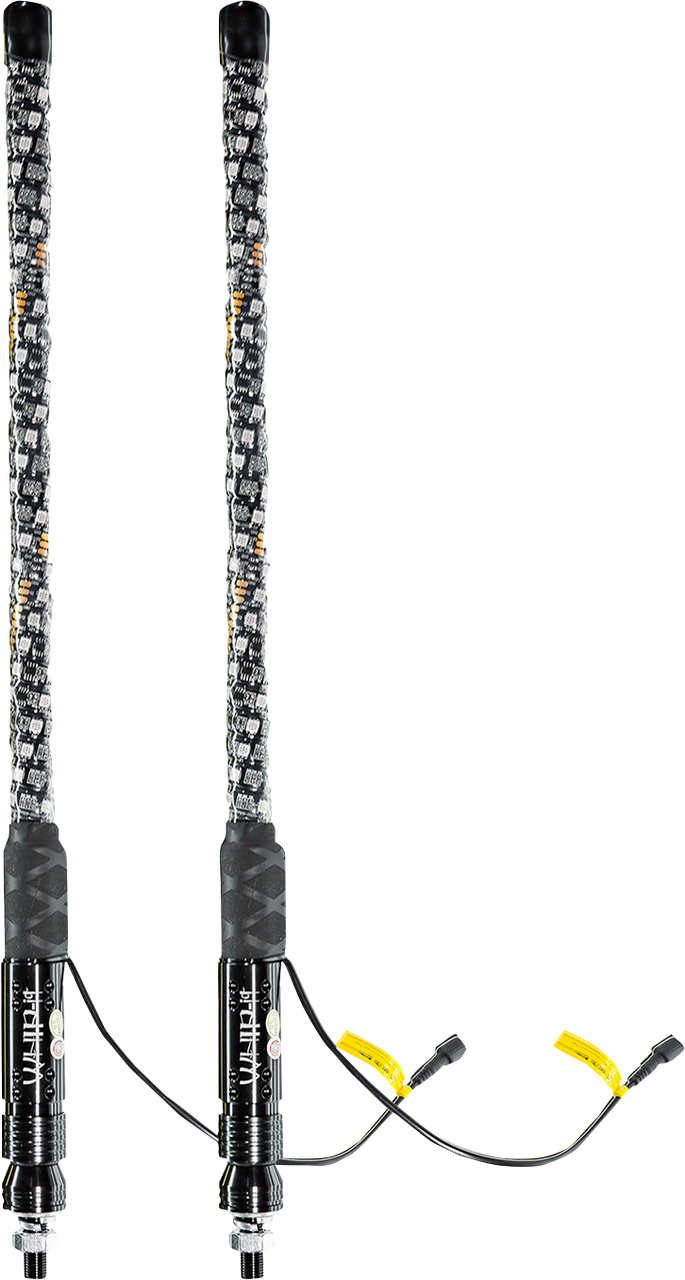 WHIPITLIGHTRODS 4' Light Rod Whip - Chase - Quick Disconnect QD-CHSBTR-142