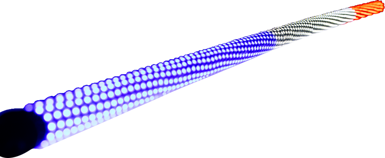 WHIPITLIGHTRODS 5' Light Rod - Whip - Red/White/Blue SB-RWB-151