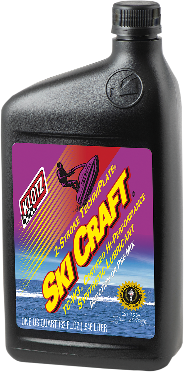 KLOTZ OIL SkiCraft® Synthetic 2-Stroke Oil - 1 U.S. quart KL-306