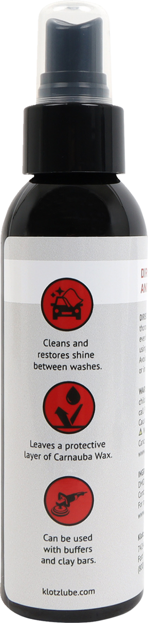 KLOTZ OIL Quick Detailer - 4 fl oz. KS-324