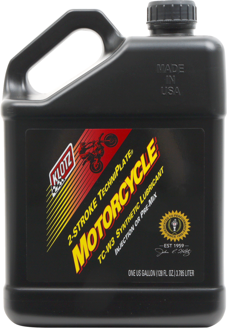 KLOTZ OIL TC-W 3® 2-Stroke Engine Oil - 1 US gallon KL-3021