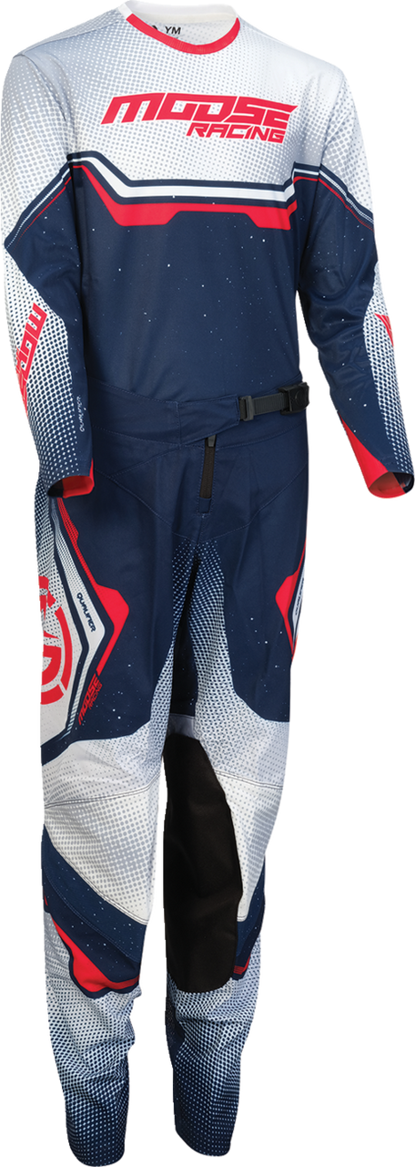 MOOSE OFFROAD Youth Qualifier® Pants - Red/White/Blue - US 24 2903-2654