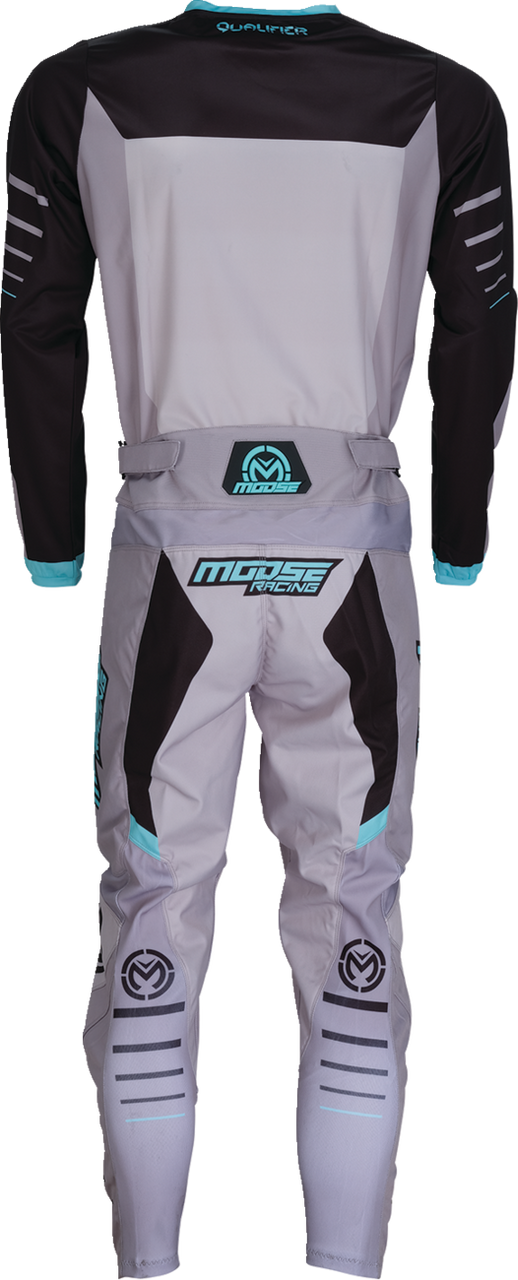 MOOSE OFFROAD Qualifier® Pants - Gray/Teal - US 30 2901-11823
