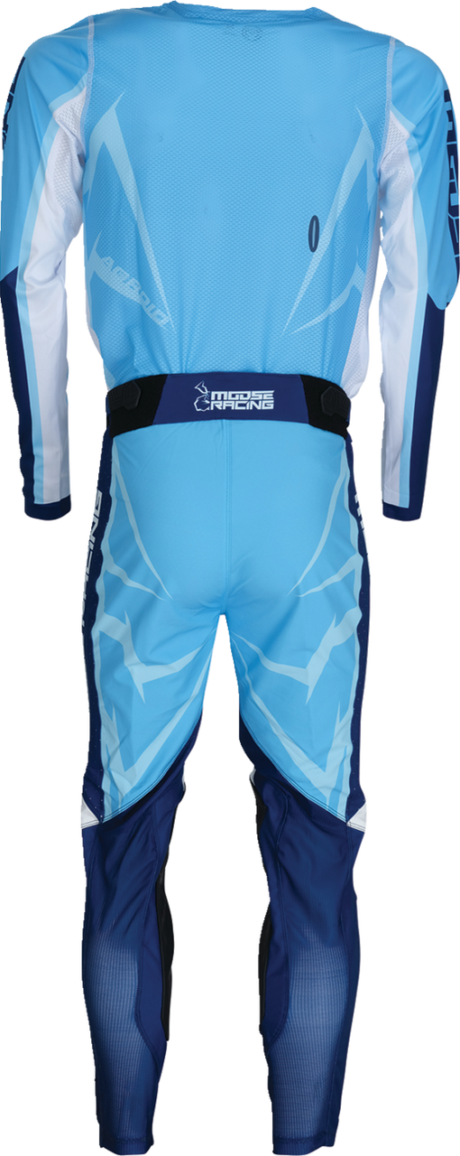 MOOSE OFFROAD Agroid Jersey - Blue/White - Large 2910-8133