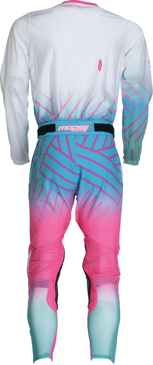 MOOSE OFFROAD Sahara Jersey - Pink/Blue/White - Small 29107955