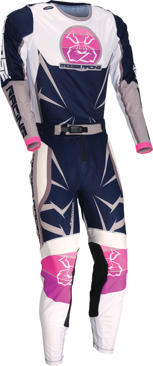 MOOSE OFFROAD Agroid Pants - Navy/White - US 28 Slim 2901-11753