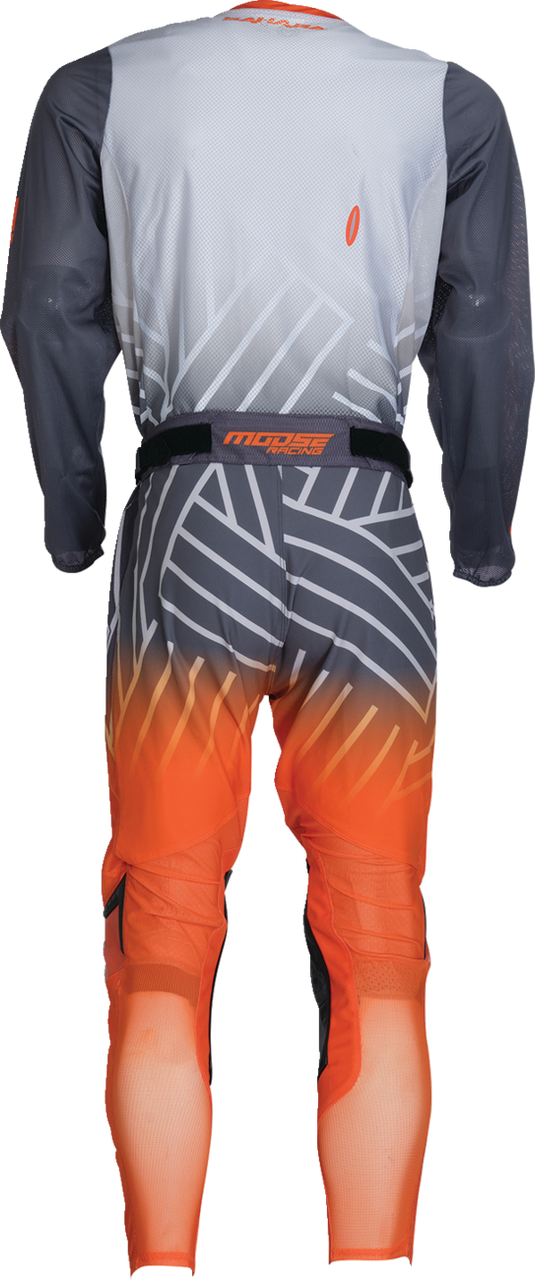 MOOSE OFFROAD Sahara Jersey - Gray/Orange - Medium 29107937
