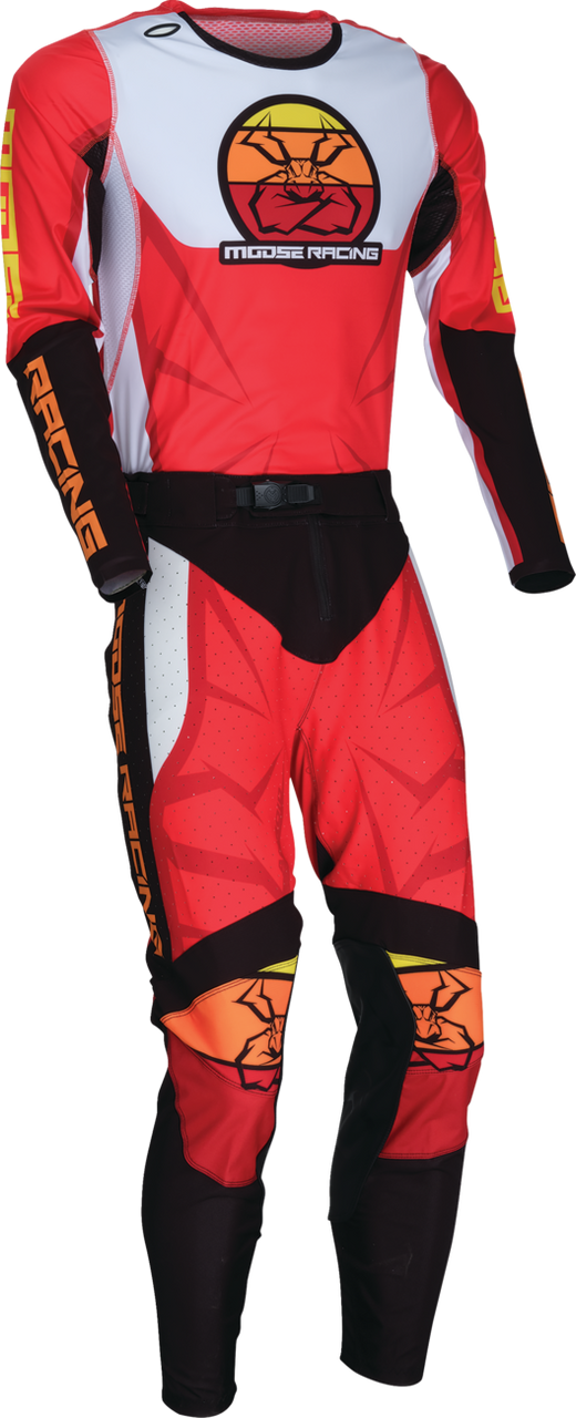 MOOSE OFFROAD Agroid Jersey - Red/Black/White - 2XL 2910-7915