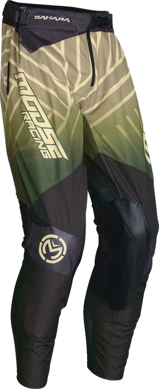 MOOSE OFFROAD Sahara Pants - Green/Black - US 34 2901-11455