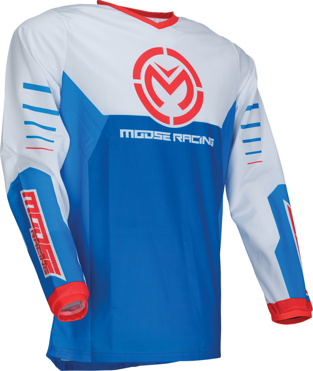 MOOSE OFFROAD Qualifier® Jersey - Red/White/Blue - Small 2910-8175